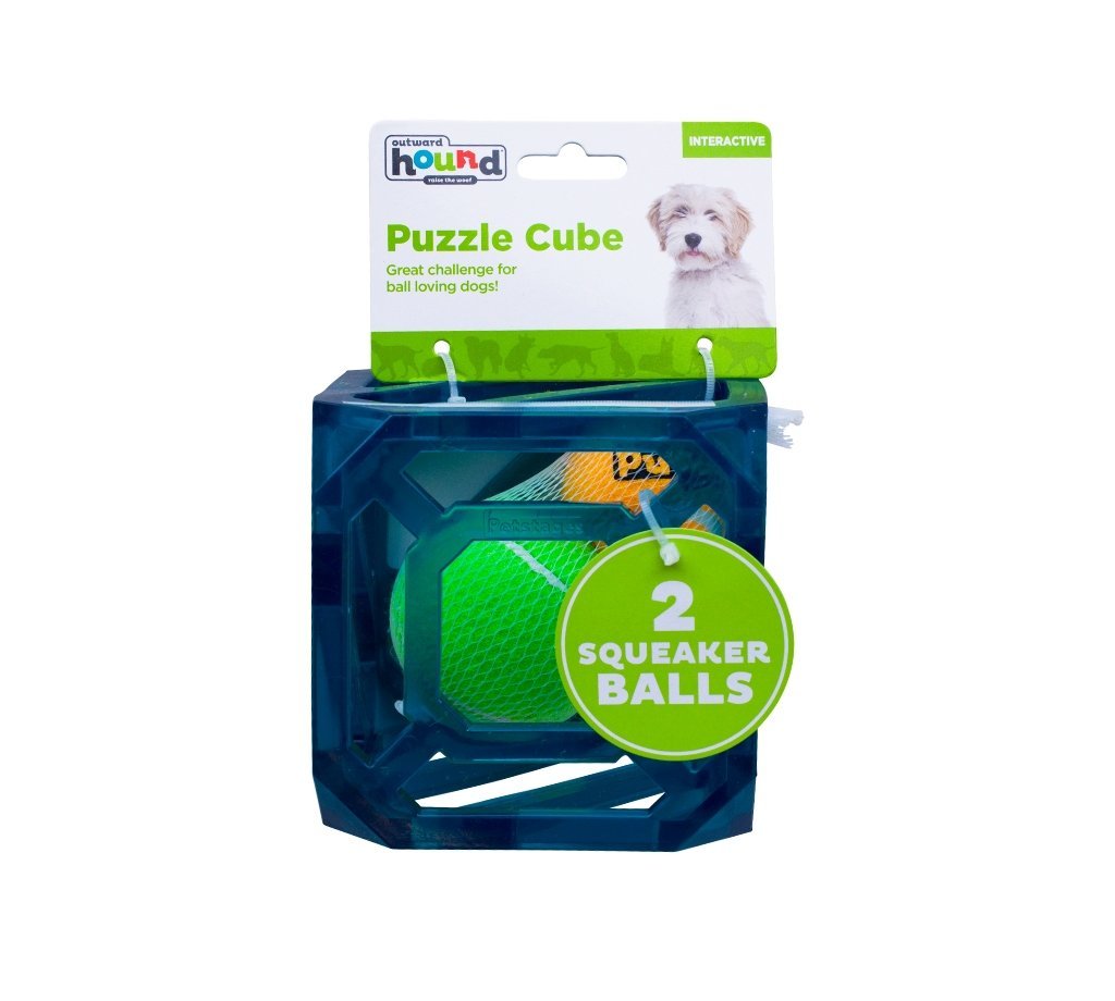 Outward Hound Puzzle Cube - Interactive Toys