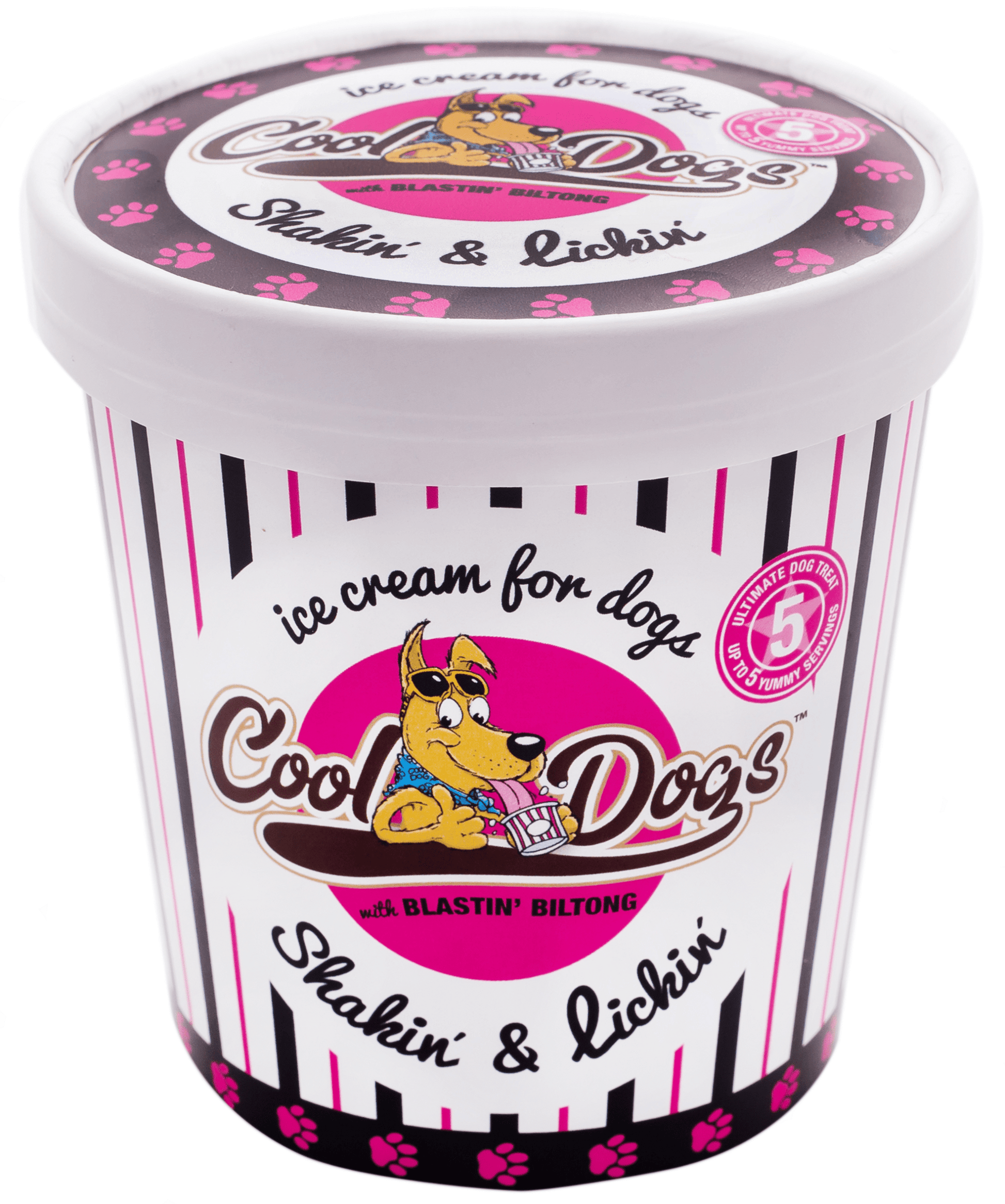 Cool Dog Blastin Biltong Ice Cream - Ice Cream