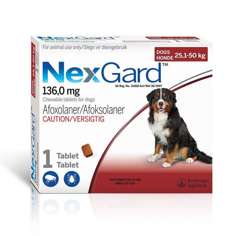 NexGard 25-50kg single - Tick & Flea Control