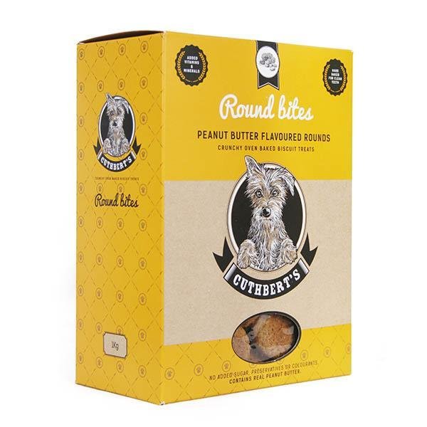 Cuthberts Peanut Butter Flavour Rounds Biscuits - Biscuits