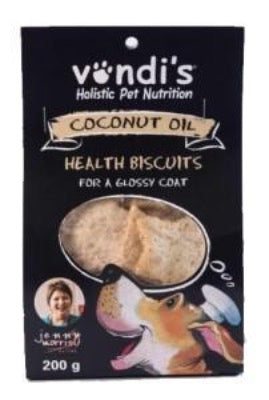 Vondi's Coconut Oil Biscuits - Skin and Coat Care