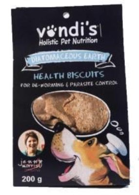 Vondi's Diatomaceous Earth Biscuits - Chews and Snacks