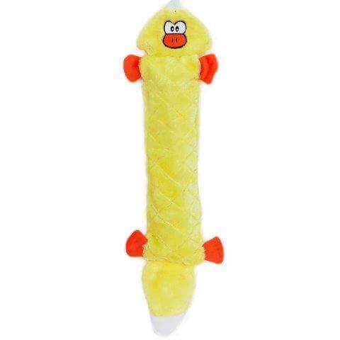ZippyPaws Jigglerz Duck - Squeaker Toys