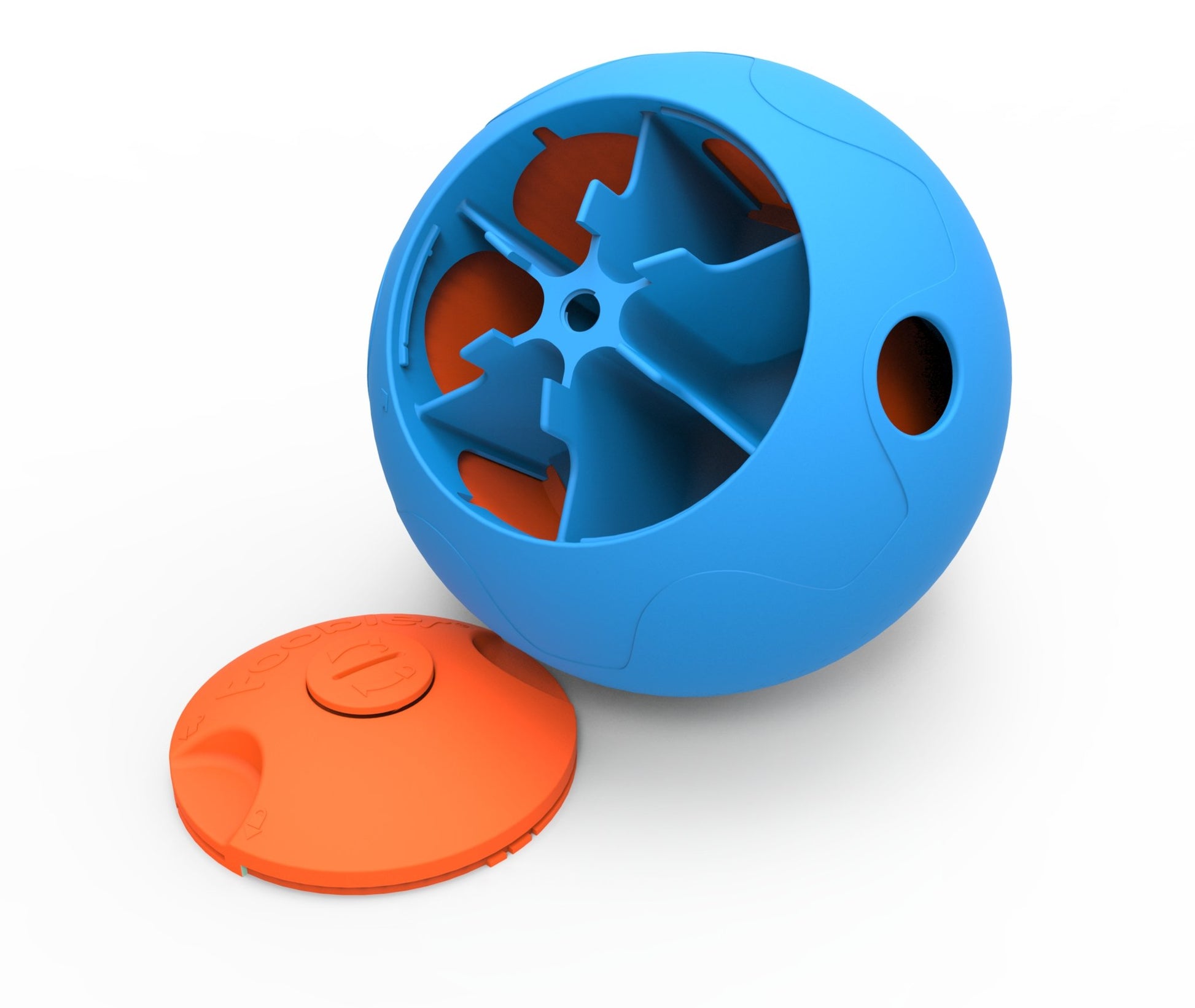 L'Chic Mini Foobler Blue/Orange 10cm - Interactive Toys
