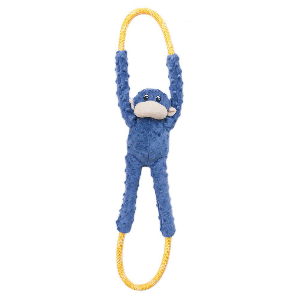 ZippyPaws Monkey RopeTugz Blue - Rope Toys