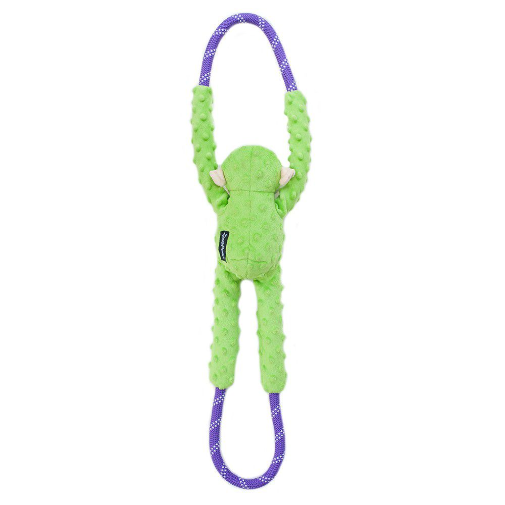 ZippyPaws Monkey RopeTugz Green - Rope Toys