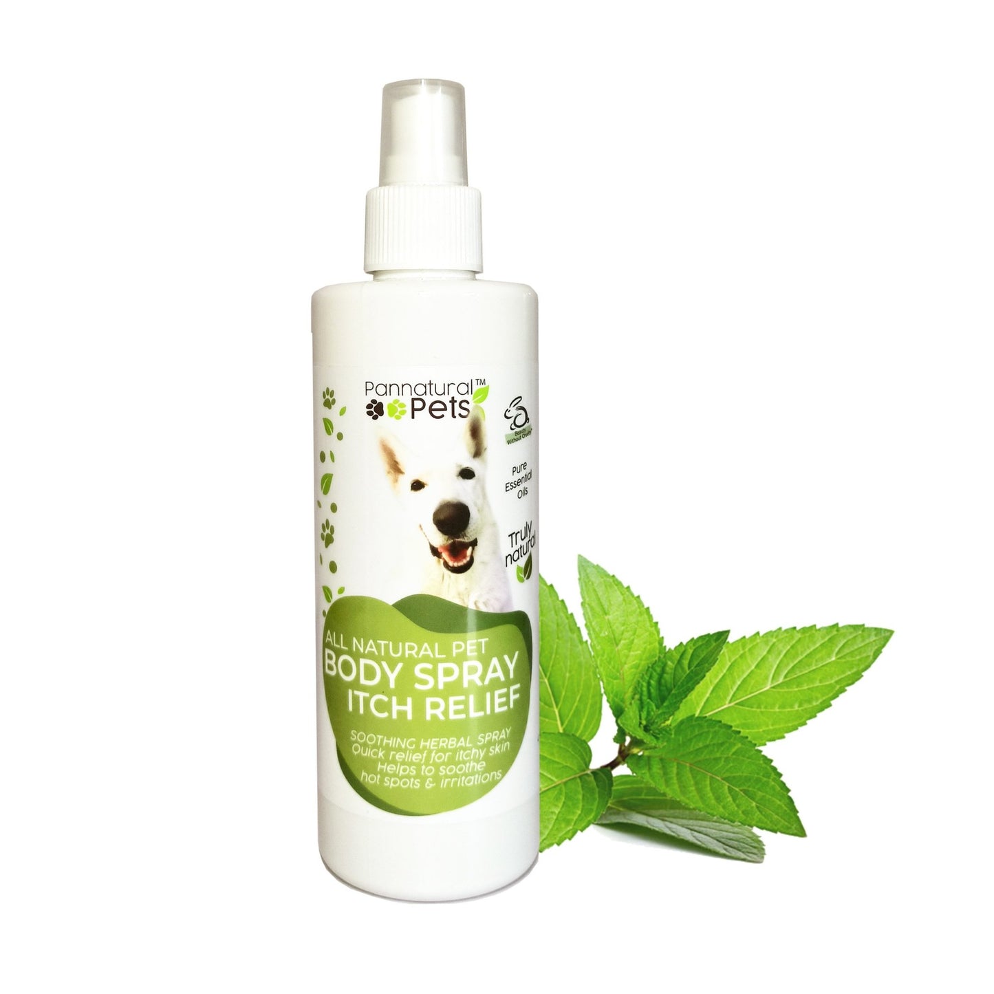 Pannatural Pets Itchy Skin Body Spray - Skin and Coat Care
