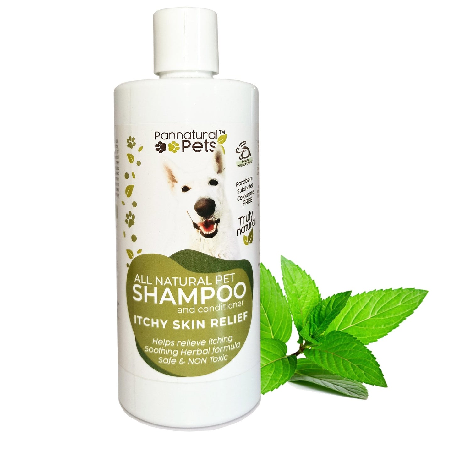 Pannatural Pets Itchy Skin Relief Shampoo - Skin and Coat Care