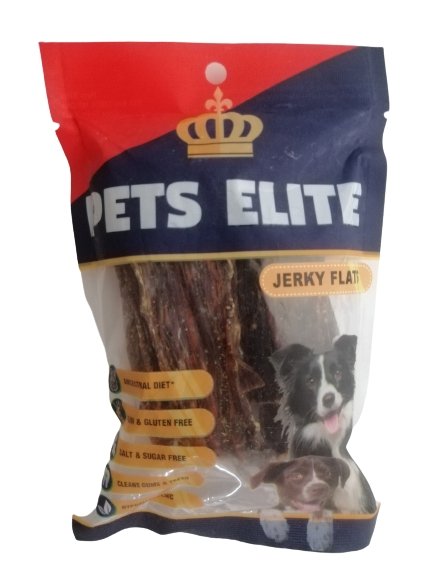 Pets Elite Beef Jerky Flats - Biltong Treats
