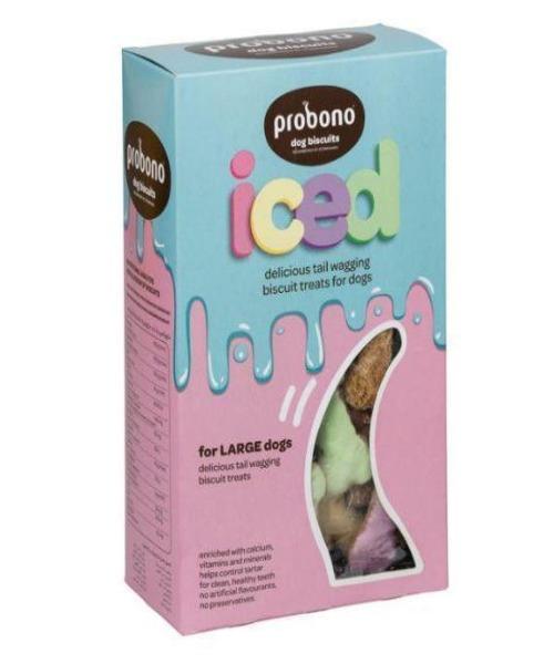 Probono Iced Dog Biscuits - Biscuits