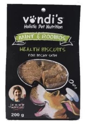 Vondi's Rooibos & Mint Biscuits - Skin and Coat Care