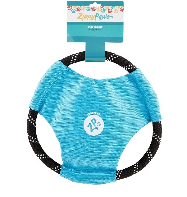 ZippyPaws Rope Gliderz Blue - Rope Toys