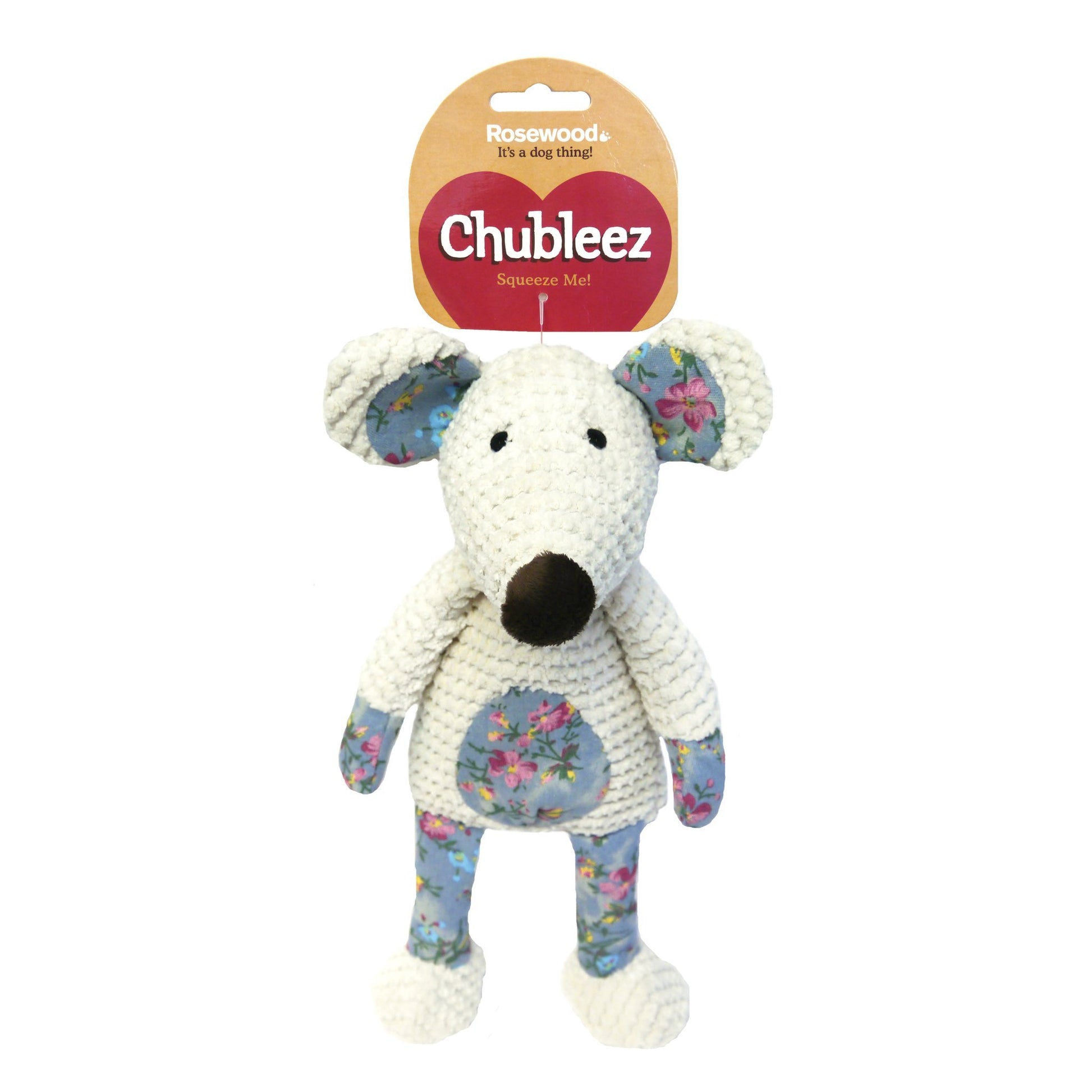 Rosewood Chubleez Maisie Mouse - Squeaker Toys