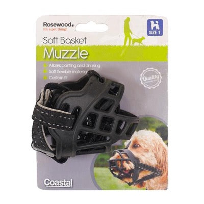 Rosewood Soft Basket Muzzle - Supplies