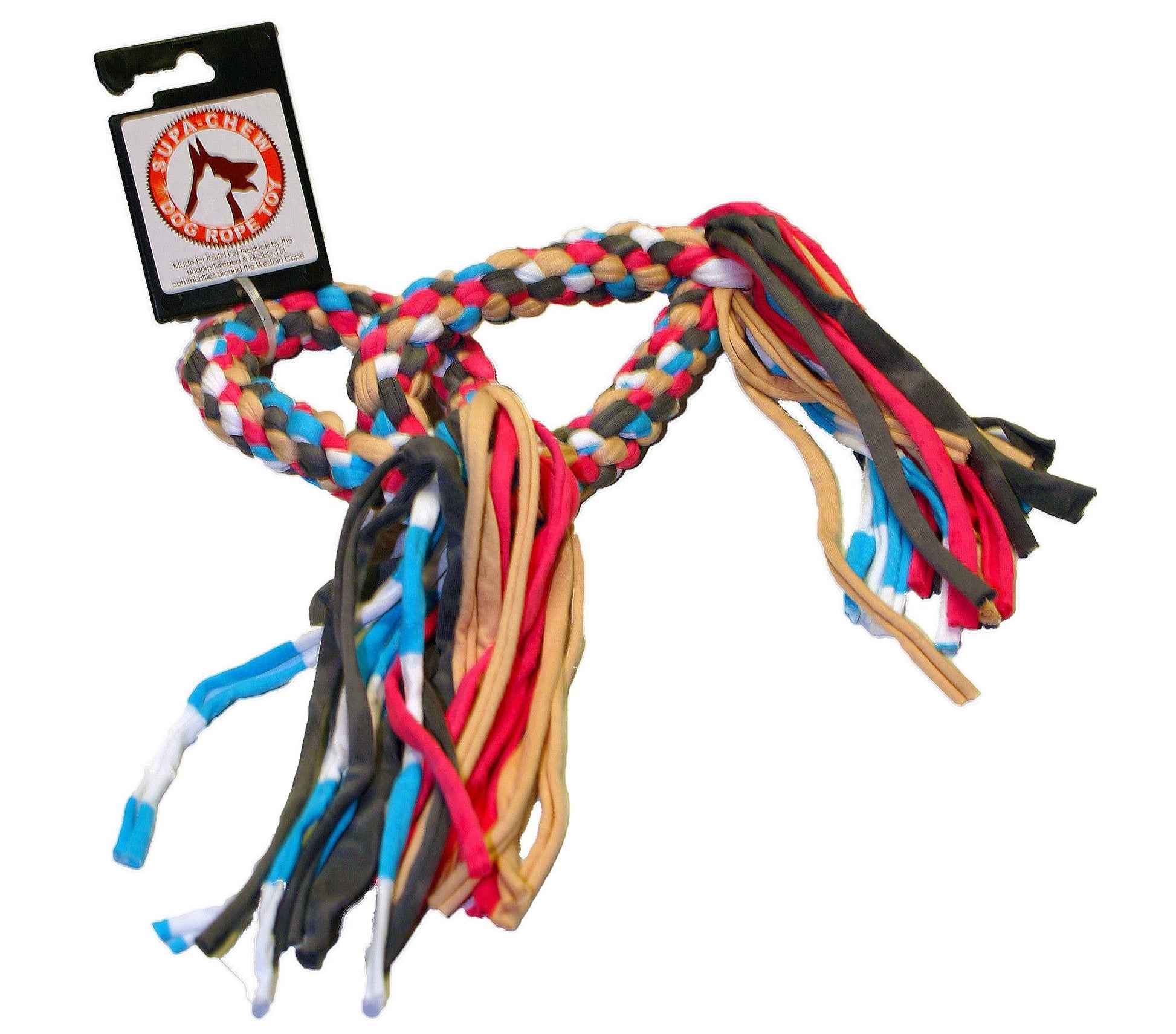 Supa Chew 100% Cotton Bonding Ring Rope Toy - Rope Toys
