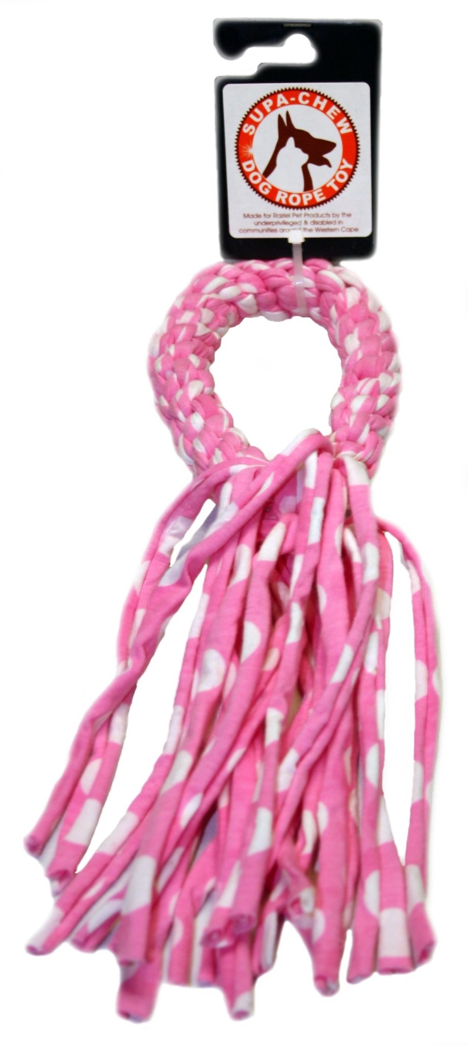 Supa Chew 100% Cotton Ring Rope Toy - Rope Toys